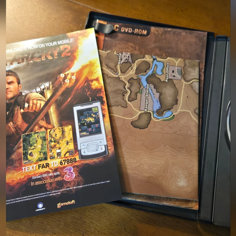 Far Cry 2 PC DVD-ROM by - Black and Orange